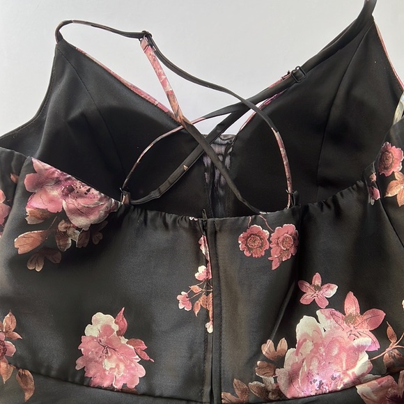 Speechless Junior Dress Black Multi Prom Dress size 15 New - Picture 10 of 12